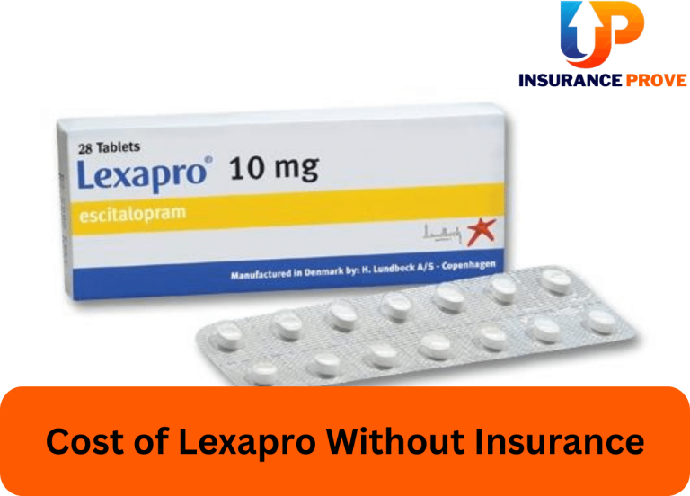 cost of lexapro without insurance