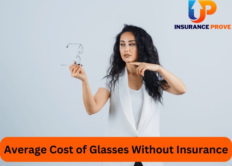 average cost of glasses without insurance