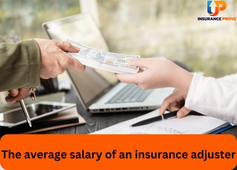 The average salary of an insurance adjuster